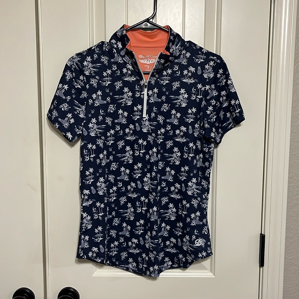 Womens Straightdown Aloha Quarterzip small